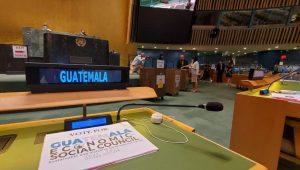 Guatemala integrará el Consejo Económico y Social de Naciones Unidas