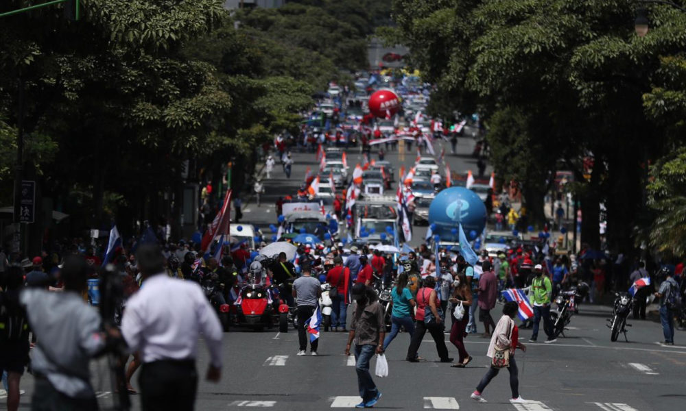 Comercio regional afectado por protestas en Costa Rica