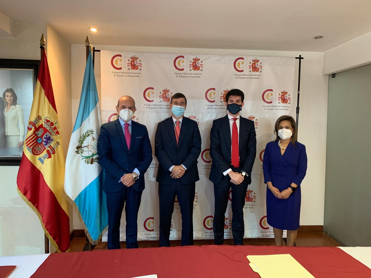 Realizan primera misión comercial semipresencial entre Guatemala y España