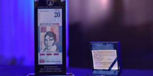 Billete y moneda conmemorativos del Bicentenario de Guatemala