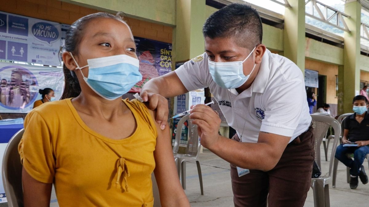 ¿Cómo es el registro para la vacunación de niños de 6 a 11 años en Guatemala?