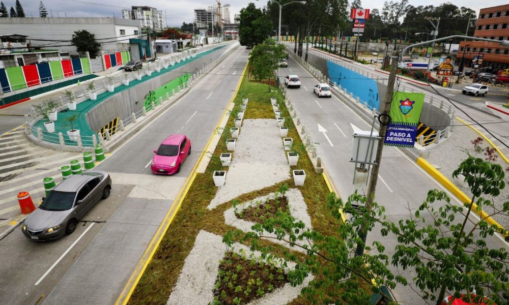 Habilitan paso a desnivel en la Avenida Petapa y 51 calle zona 12 ...