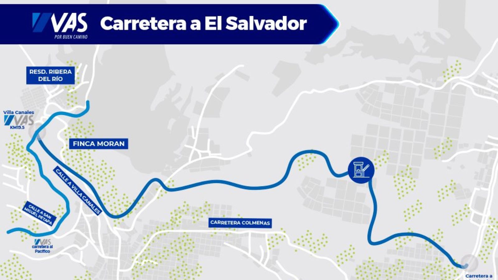 VAS carretera a El Salvador conectará con ruta al Pacífico