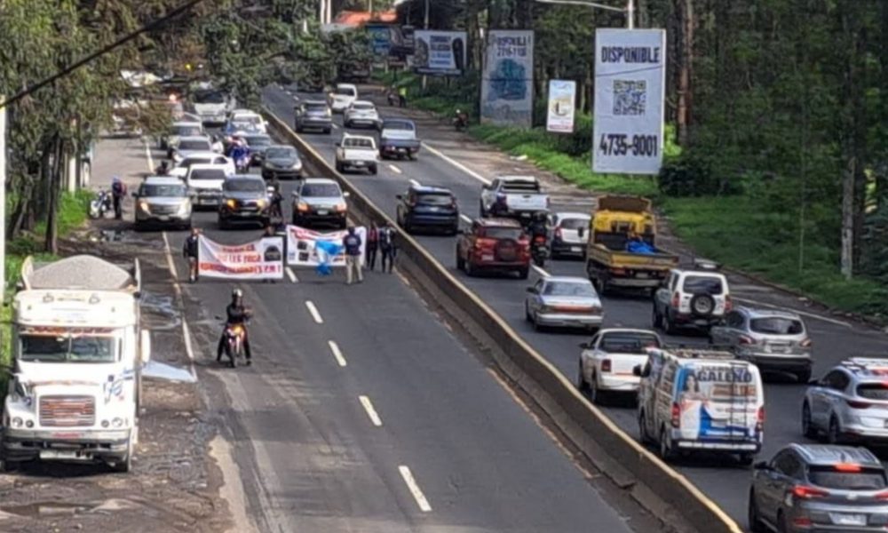 Bloqueos Guatemala