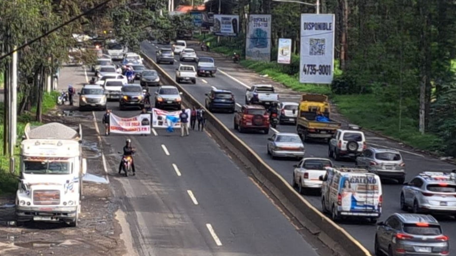 Bloqueos Guatemala