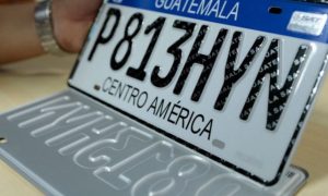 placas de vehículos