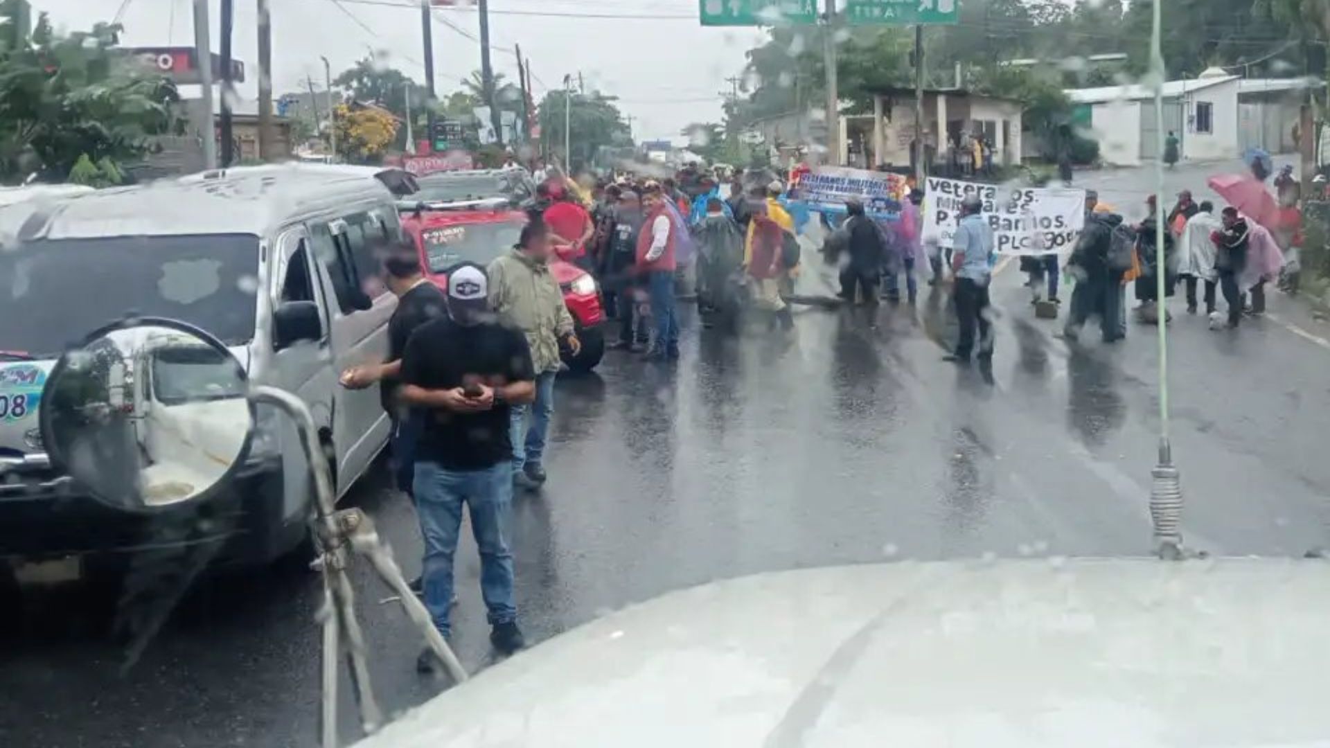 Bloqueos en Guatemala