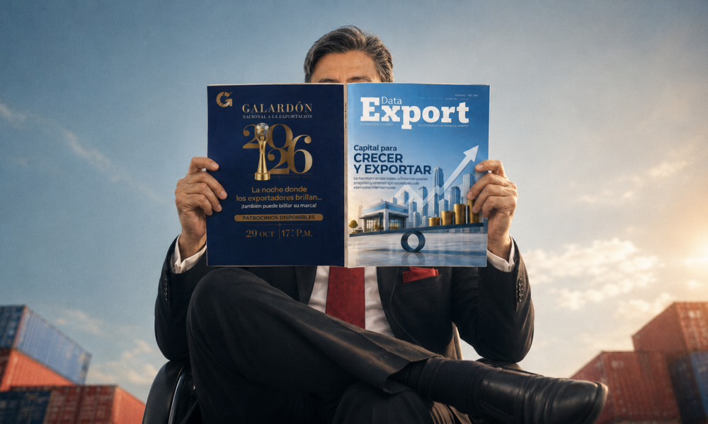 Revista Data Export agosto-septiembre 2026: Capital para crecer y exportar