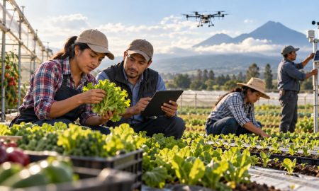 Personas productoras enfrentan los retos del agro en Guatemala con tecnología, calidad e innovación