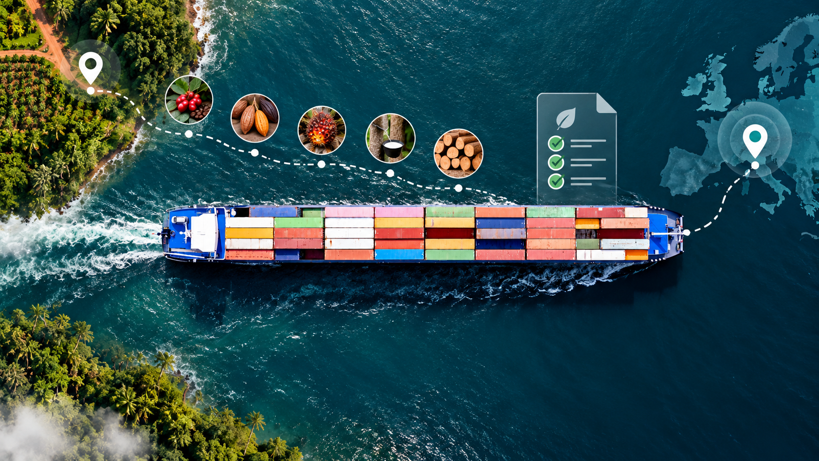Exportar a Europa: requisitos EUDR para empresas guatemaltecas